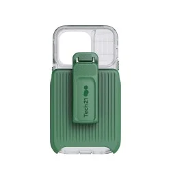 Cover Iphone 14 Pro Evomax Magsafe W/Holster Tech21 (Frosted Green)